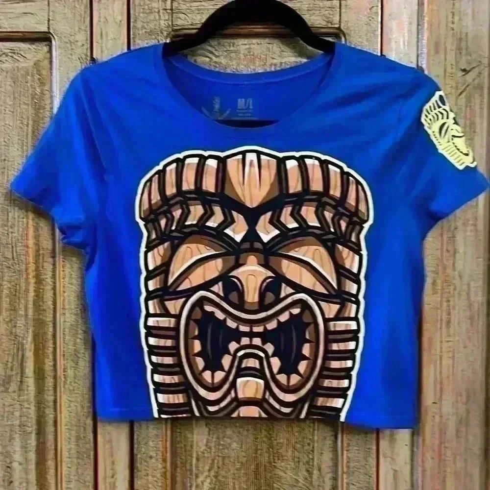 Farmers Market Hawaii Crop Top Akua Tee Shirt‎ Size Medium/Large